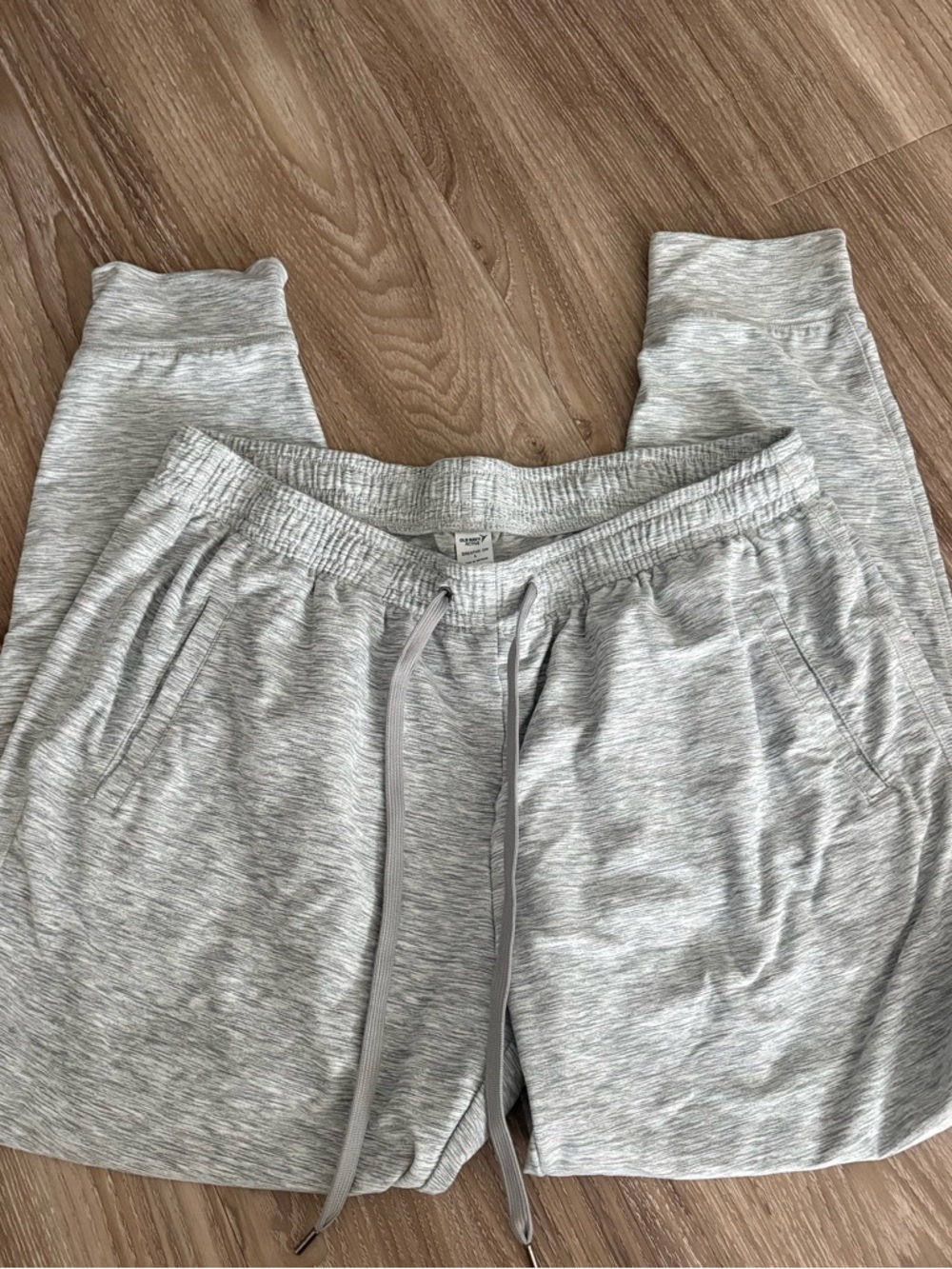 Gray Jogger Pants - Comfortable Pull-On Bottoms